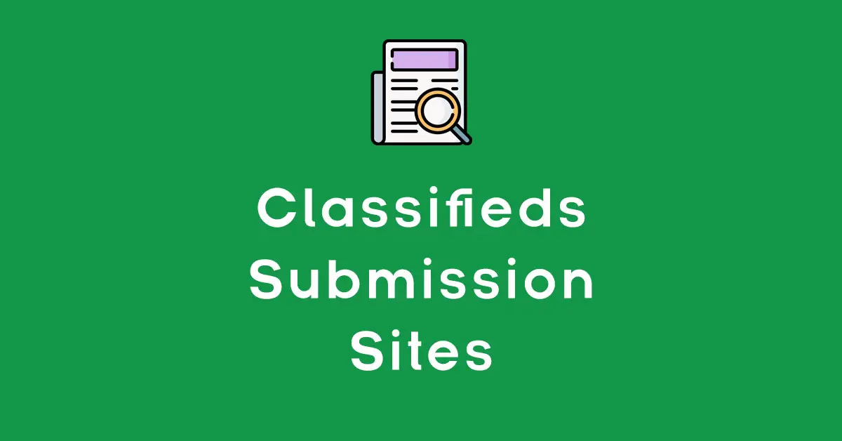 Classified Submission in SEO