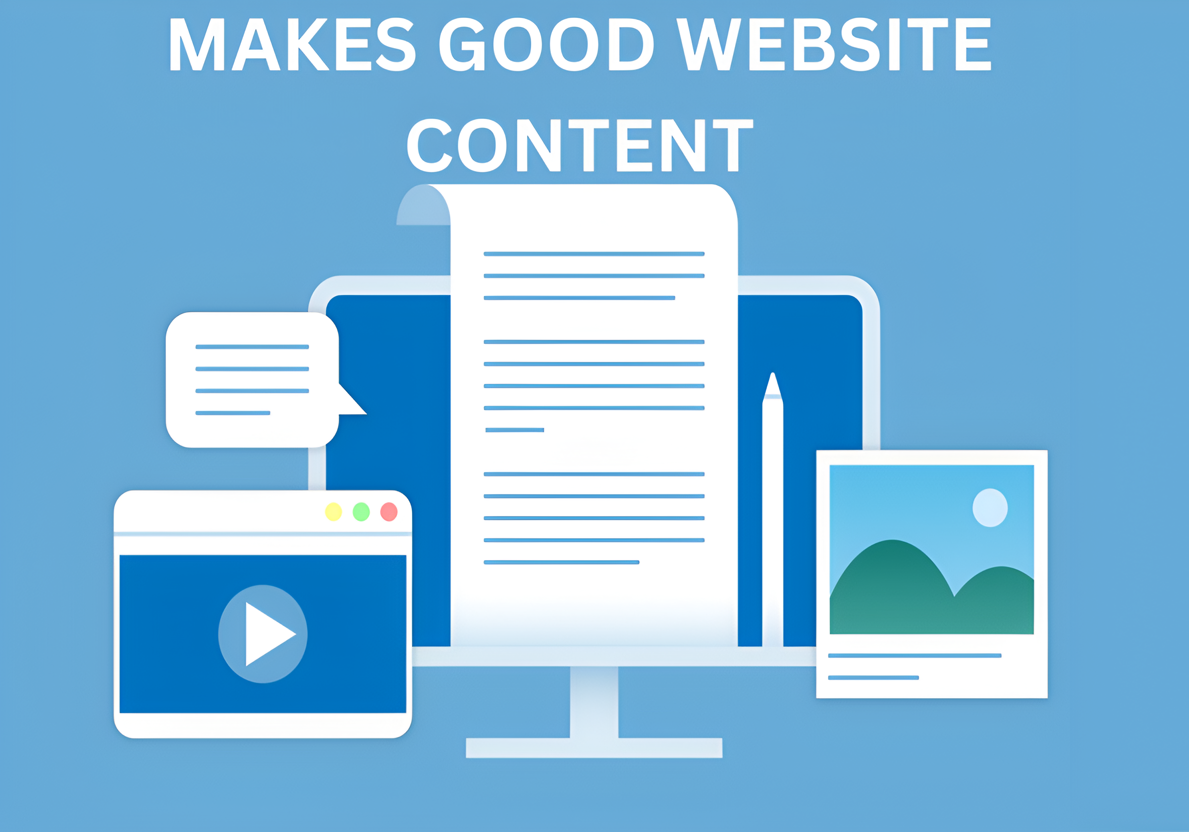 MAKES GOOD WEBSITE CONTENT